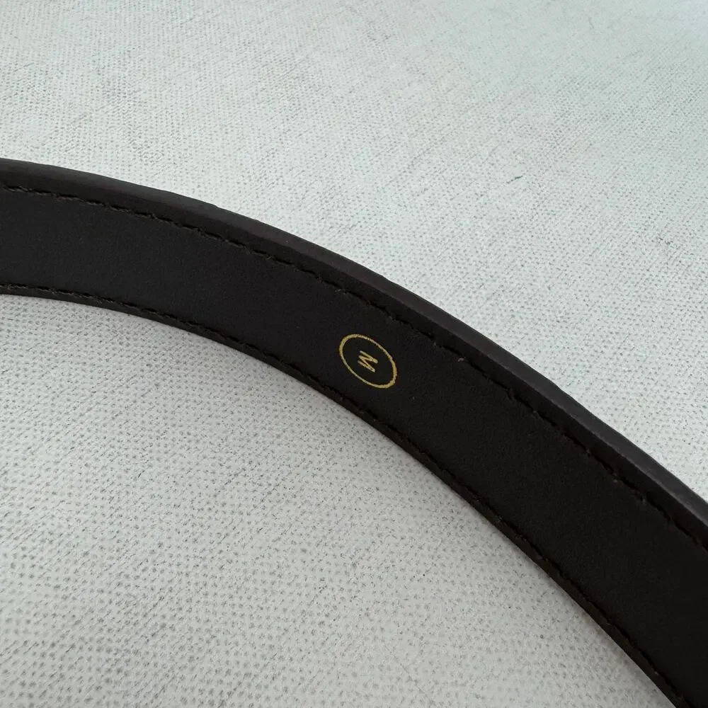 J. Crew Classic Belt in Croc-Embossed Leather - Picture 5 of 5